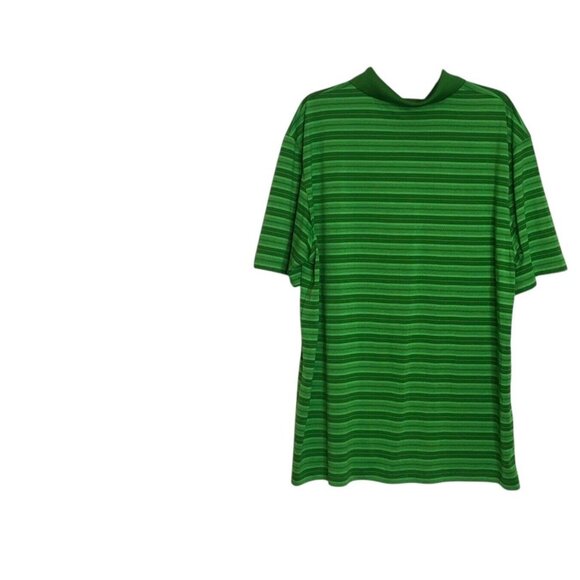 PGA Tour Airflux Men's XXL Short Sleeve Golf Polo Shirt Green - Picture 3 of 10